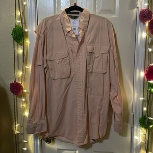 Orvis Peach Outdoor Shirt